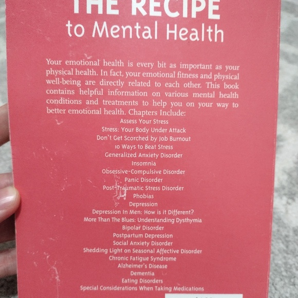 The Recipe to Mental Health by SavOn Health (2006 Paperback) Excellent Condition - Picture 3 of 5